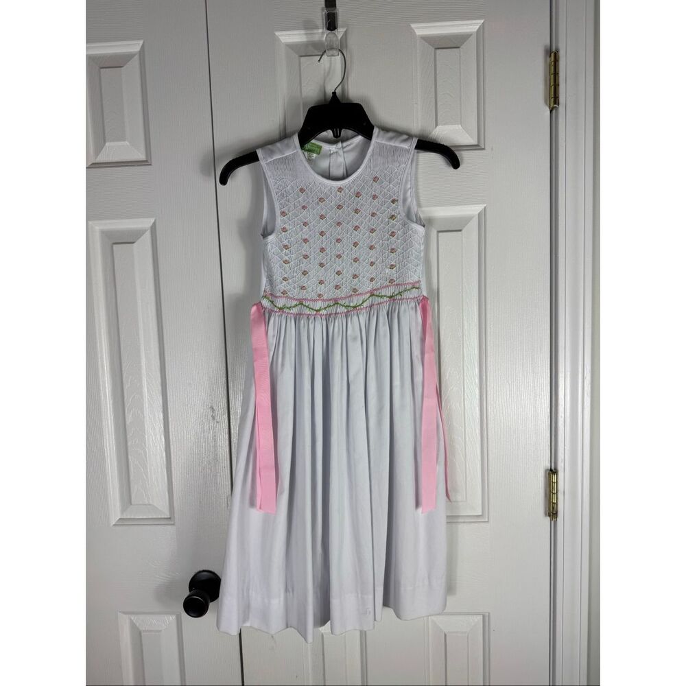 Classic Whimsy Girls Smocked Dress Size 8